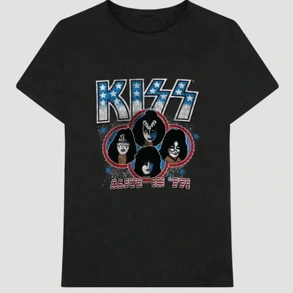 🆕Kiss Short Slevee Graphic T-Shirt M🆕 - Picture 1 of 4